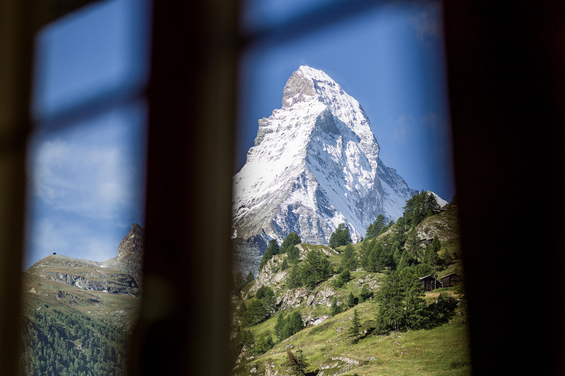 Classic Double Room Matterhorn Summer View - Grand Hotel Zermatterhof
