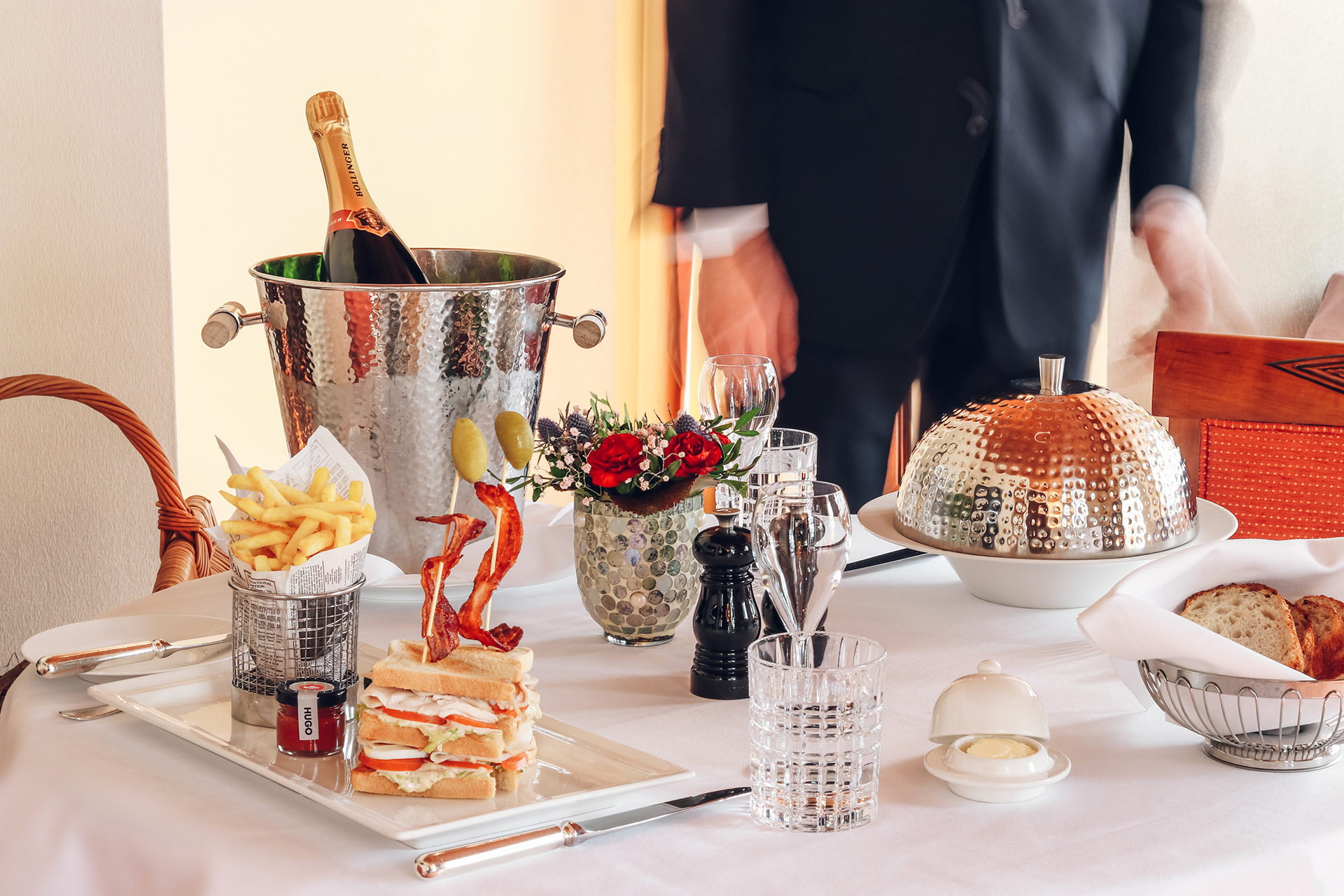 Room Service at Grand Hotel Zermatterhof - French Fries