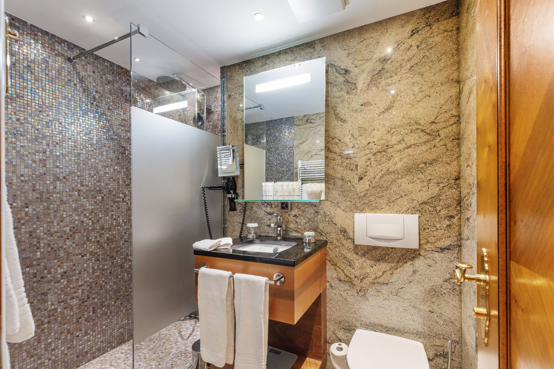 Single Room Bathroom Basin - Grand Hotel Zermatterhof